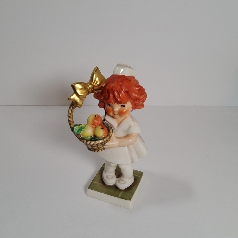 Goebel vintage Nurse with Fruit Basket